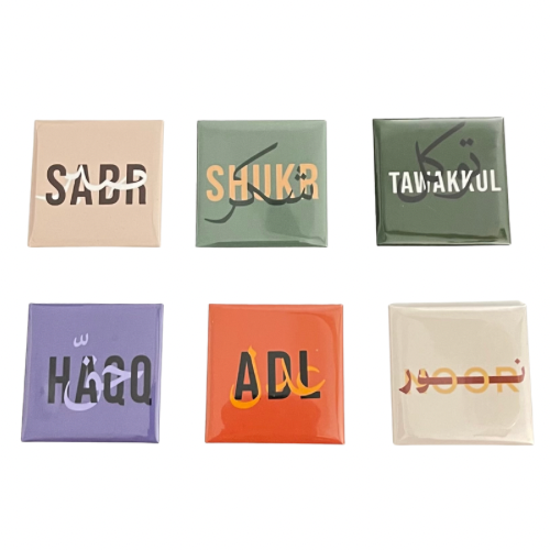 Sabar shukar tawakkul , 6 Magnets